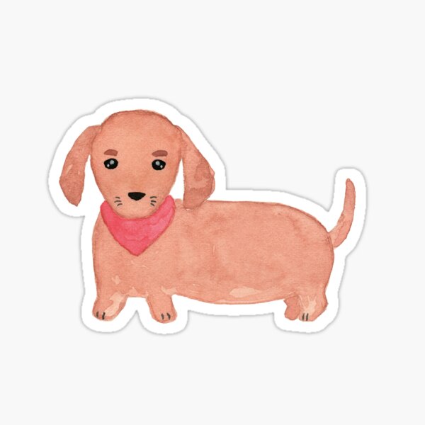 Dachshund - Sausage Dog  Sticker