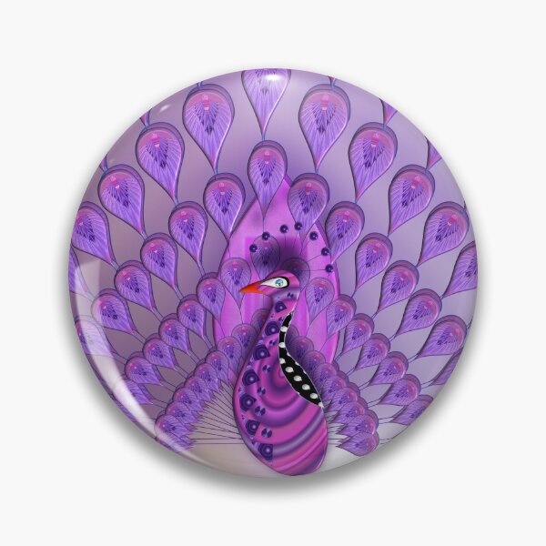 Item preview, VIOLET PEACOCK 167. designed and sold by sana90.