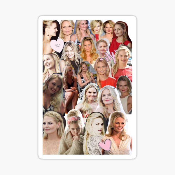 Jennifer Morrison - Collage Sticker
