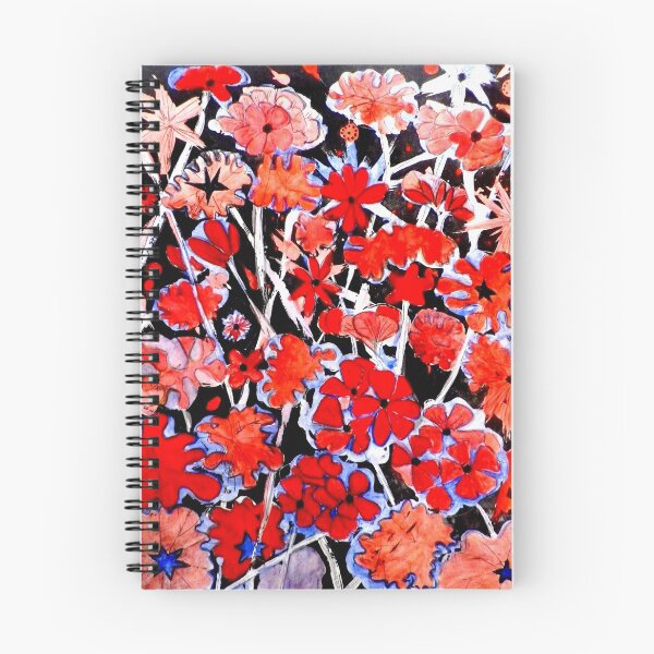 Item preview, Red Flower Etching  designed and sold by Belinda "BillyLee" NYE (Printmaker).