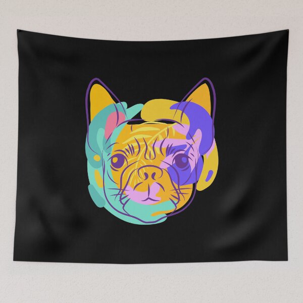 Item preview, Painted Dog Face  designed and sold by Scratches Tees.