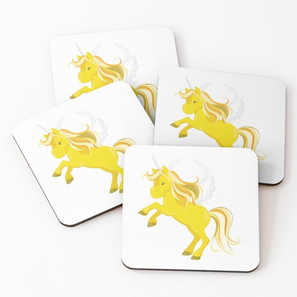 Item preview, Cute Yellow Unicorn for all unicorn lovers  designed and sold by ToniaKroeger.