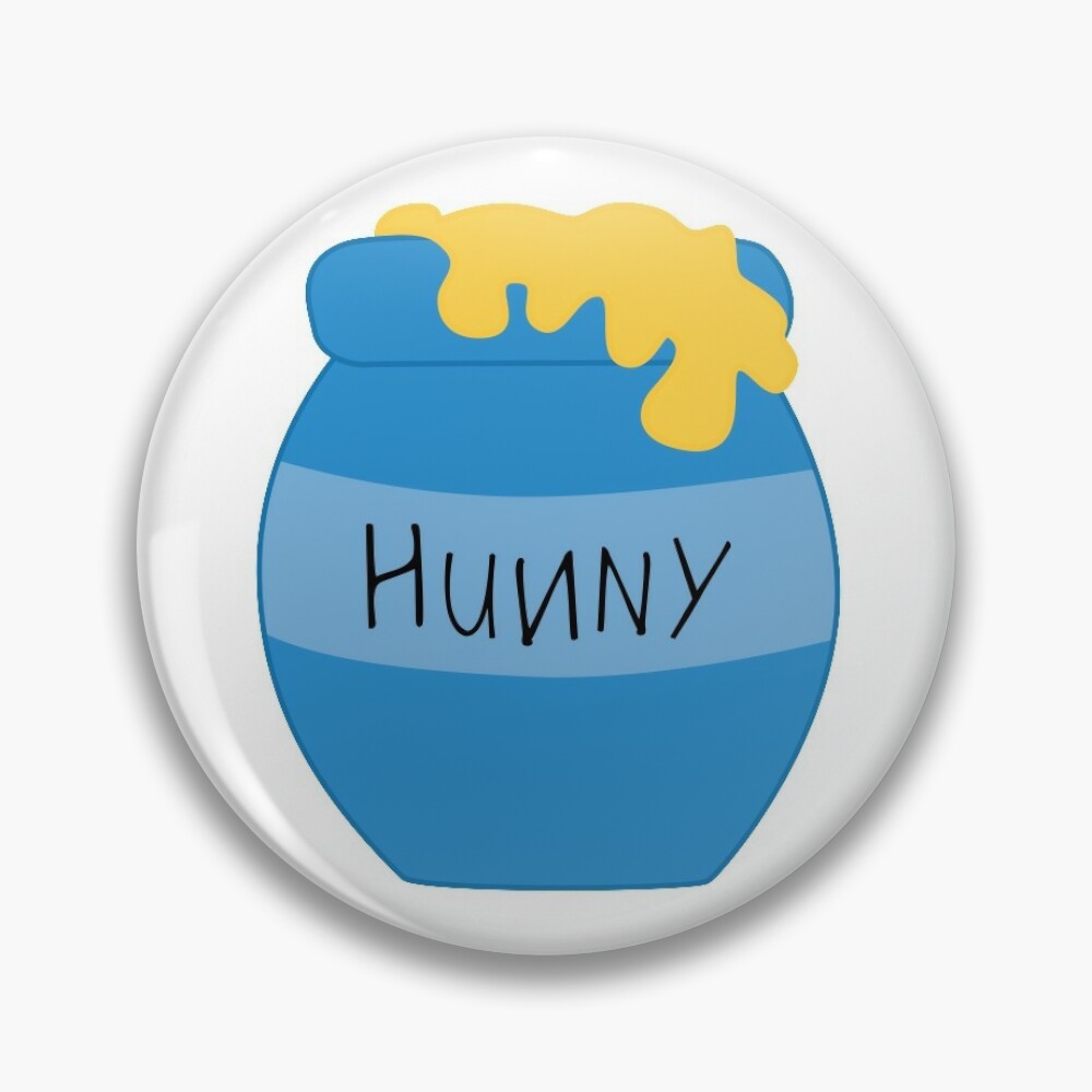 Hunny Pot © GraphicLoveShop Pin for Sale by graphicloveshop