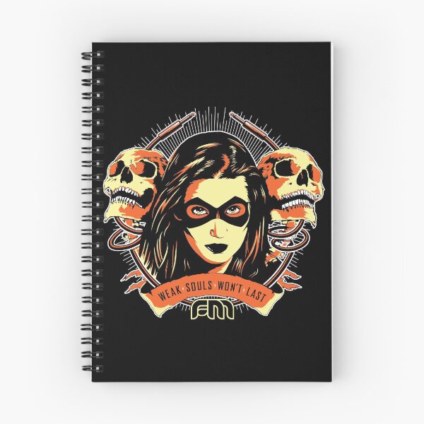 Item preview, FM "Weak Souls Won't Last¨ Orange duotone designed and sold by FernandaMartins.