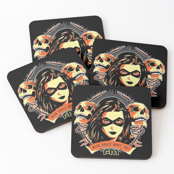 Item preview, FM "Weak Souls Won't Last¨ Orange duotone designed and sold by FernandaMartins.
