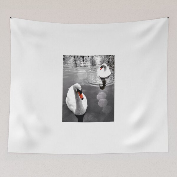 Item preview, Swans on Tooting Common designed and sold by zuluspice.