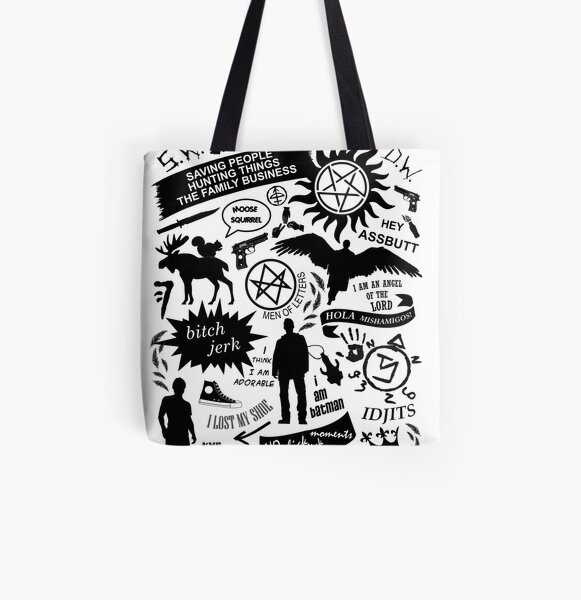 Supernatural items All Over Print Tote Bag