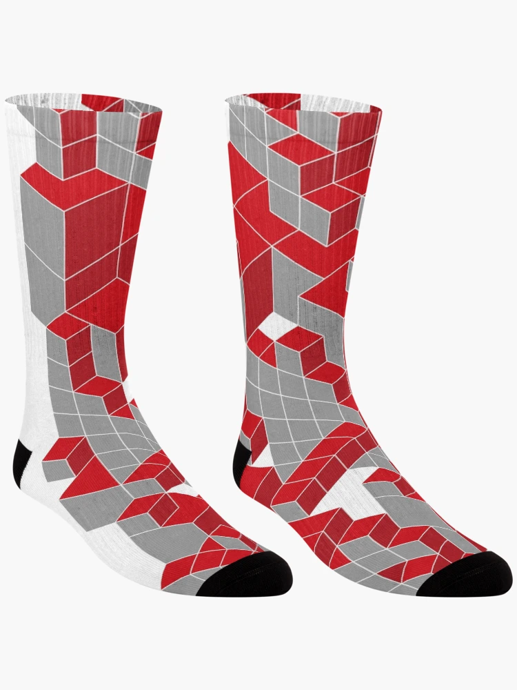 Thumbnail 3 of 5, Socks, Abstract#79 designed and sold by process22.