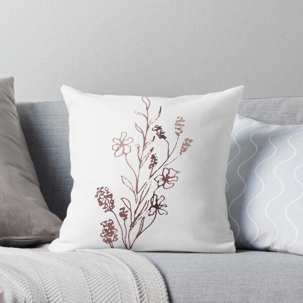 Item preview, rose gold wildflowers designed and sold by dodidoodles.