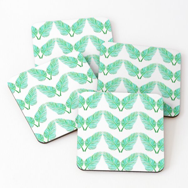 Item preview, Green Tropical leaves designed and sold by Maitri-Sanghvi1.