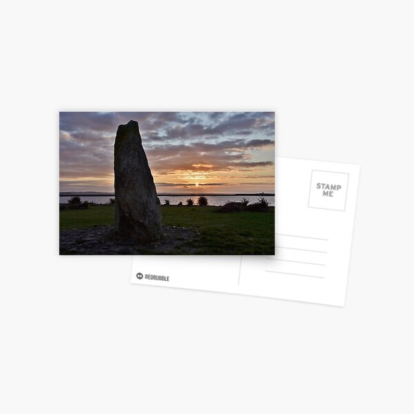 Galway Famine Memorial, Ireland Postcard
