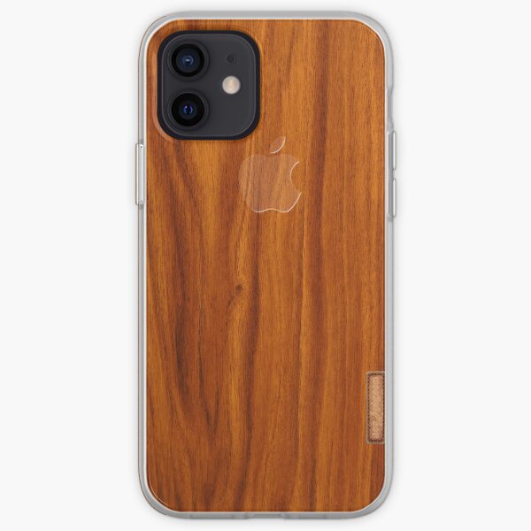 Oak wood cover iPhone Soft Case