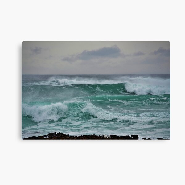 The Wild Atlantic Ocean of the coast of Doolin, Co Clare, Ireland Canvas Print