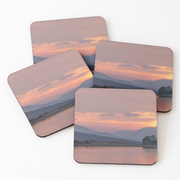 Item preview, 'Sunset at the Grouse Hut', Glen Quach, near Kenmore. designed and sold by mucklepawprint.