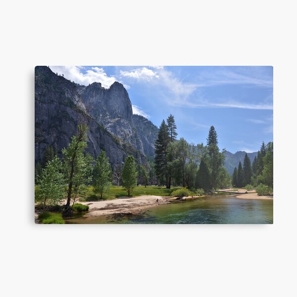 Yosemite Sunshine, California, America Metal Print
