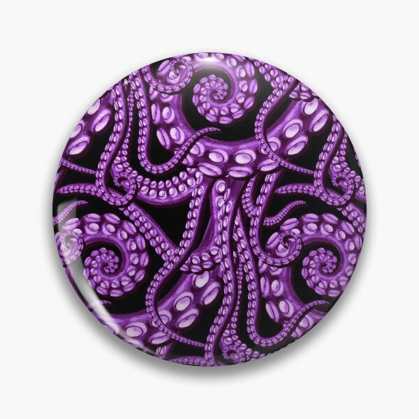 Item preview, Kraken in Purple designed and sold by illustratorg.