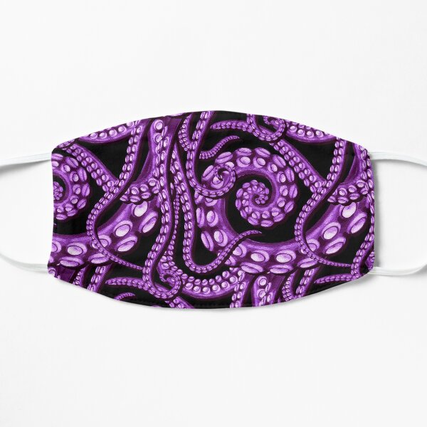 Kraken in Purple Flache Maske