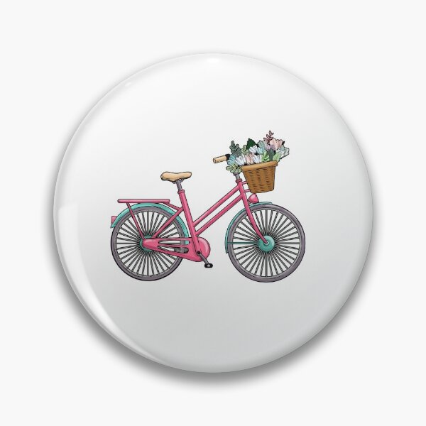 Item preview, Womens bicycle with flowers designed and sold by Snabdesign84.