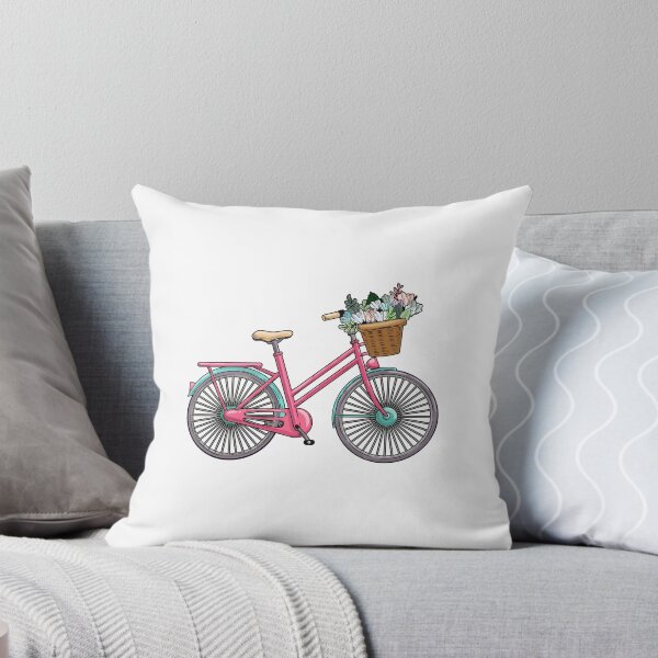 Item preview, Womens bicycle with flowers designed and sold by Snabdesign84.