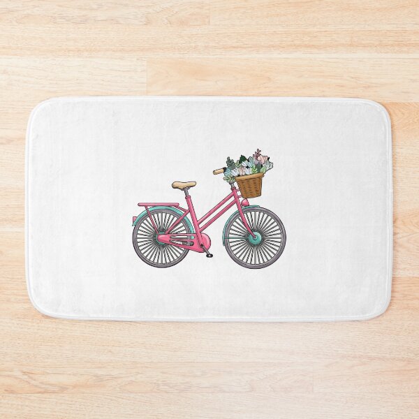 Item preview, Womens bicycle with flowers designed and sold by Snabdesign84.