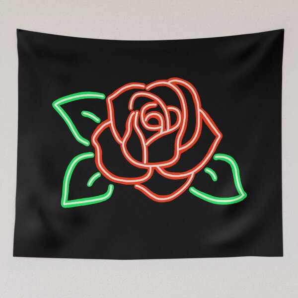 Item preview, Red Rose Neon Design designed and sold by belaldesigns.