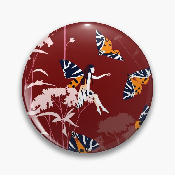 Item preview, Jersey tiger moth fairy - red designed and sold by kobyakov.