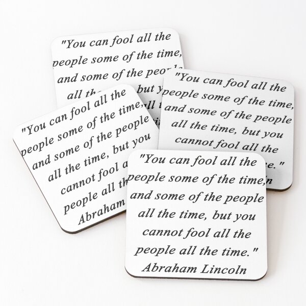 Item preview, Fooling the People - Abraham Lincoln designed and sold by CrankyOldDude.