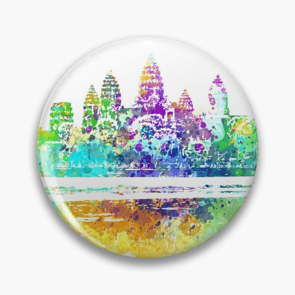 Item preview, Angkor Wat - Colourful Skyline designed and sold by SeraphineArts.