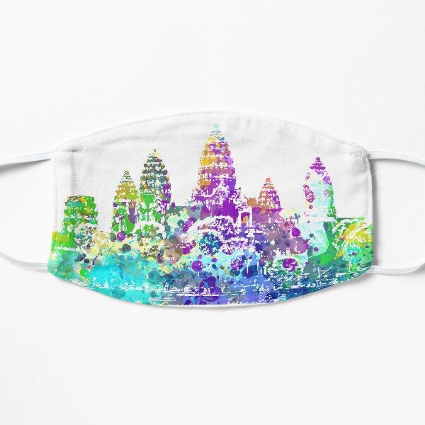 Angkor Wat - Colourful Skyline Mask