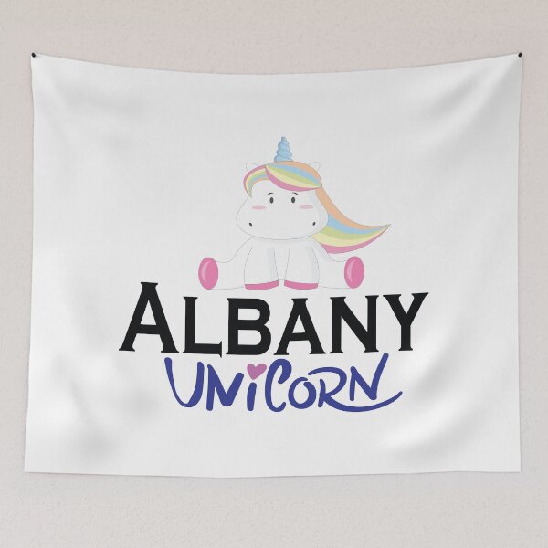 Item preview, Albany Unicorn New York Raised Me designed and sold by ProjectX23.