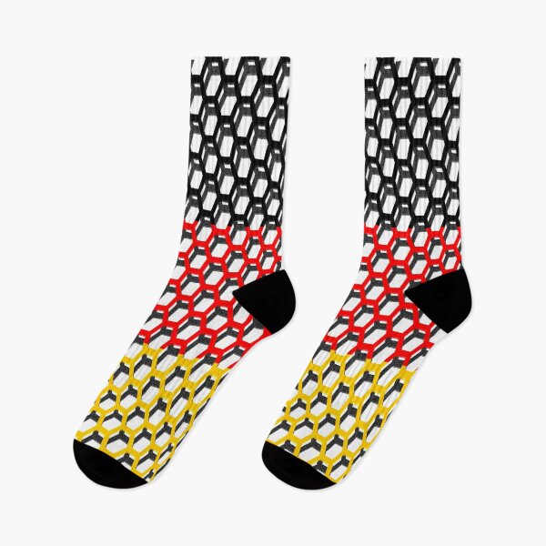 Item preview, Germany Flag Grid Geometric Pattern designed and sold by Carl's Clothing.