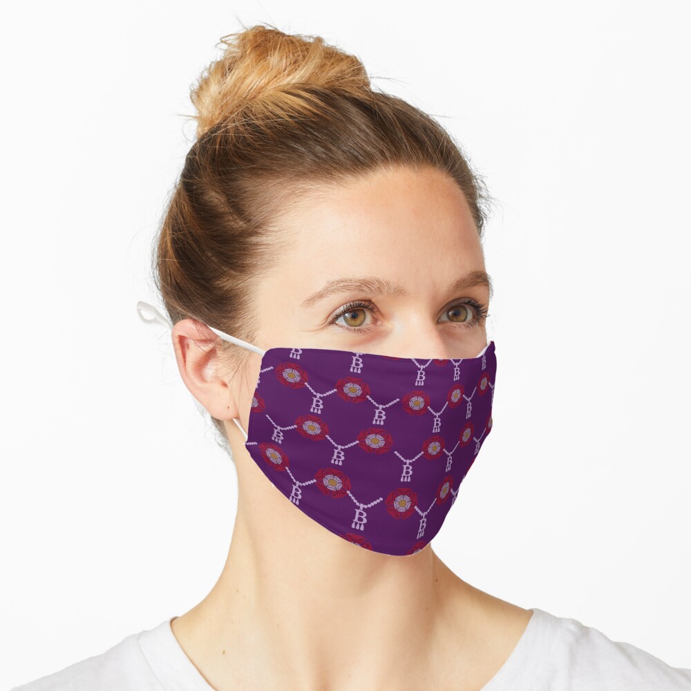 Anne Boleyn B necklace in purple Mask