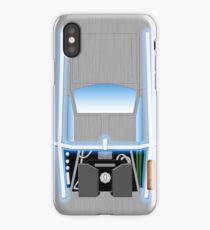 Back to the Future De Lorean iPhone Case/Skin