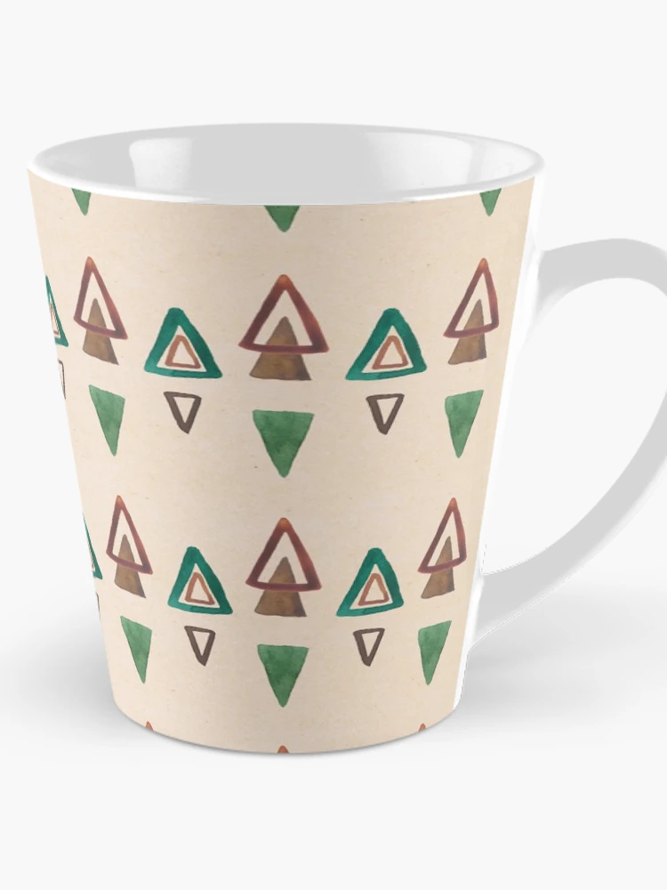 Thumbnail 1 of 4, Coffee Mug, Triangular Pattern designed and sold by SalomeBierman.