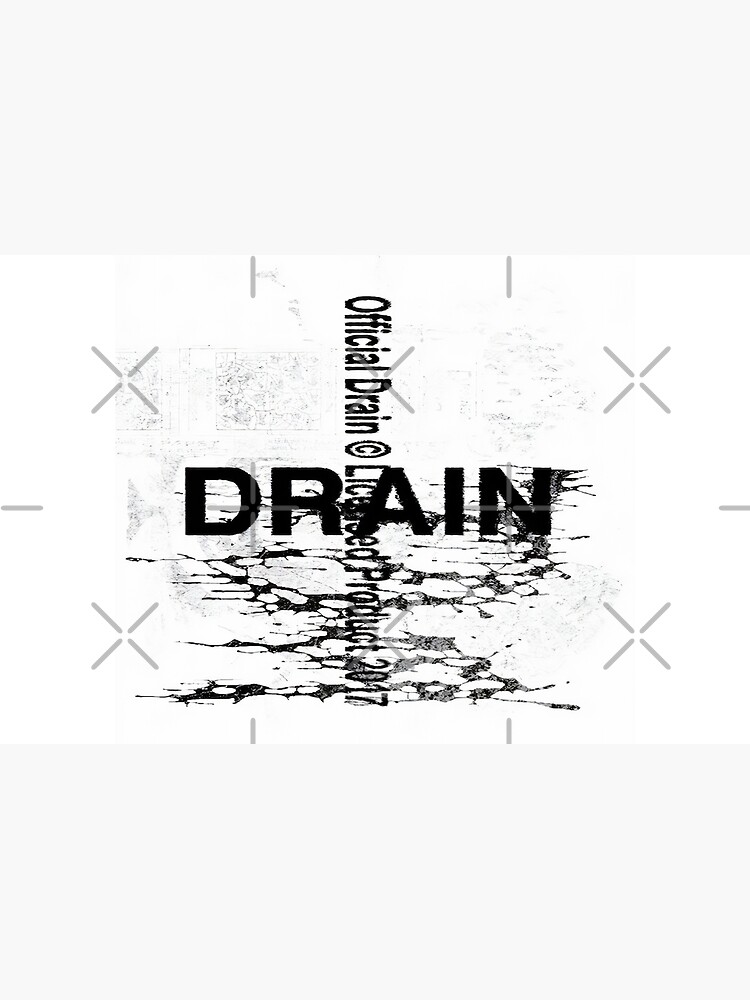 Bladee Drain Gang D9 -POSITIVE DRAIN- tag logo Zipper Pouch for Sale by  3stars9