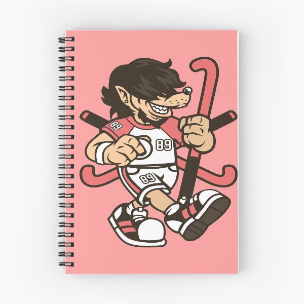 Item preview, Field hockey player designed and sold by cartoonbug.