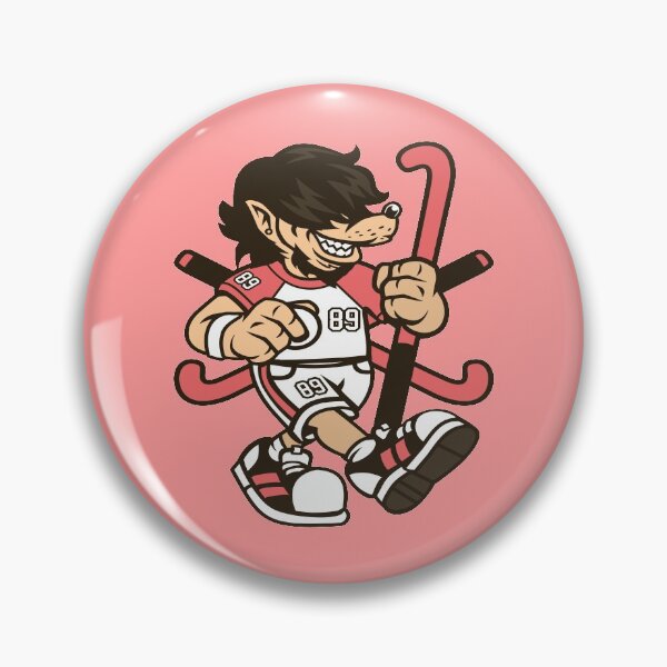 Item preview, Field hockey player designed and sold by cartoonbug.