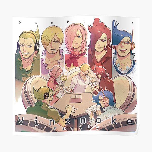 Sanji Vinsmoke Family One Piece Poster By Nathanielc1991 Redbubble