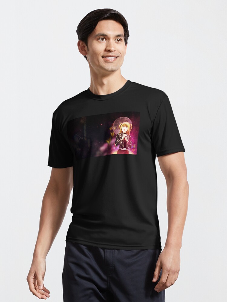 Misa Amane With Butterflies Background Active T Shirt By Simon98x Redbubble