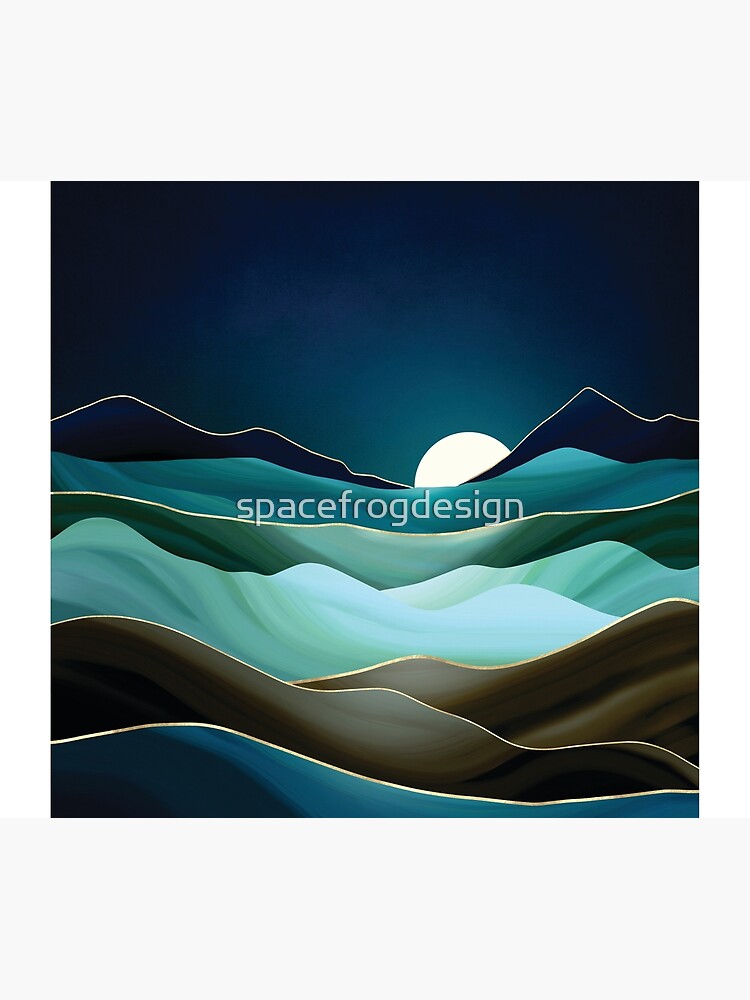 Moonlit Vista by spacefrogdesign