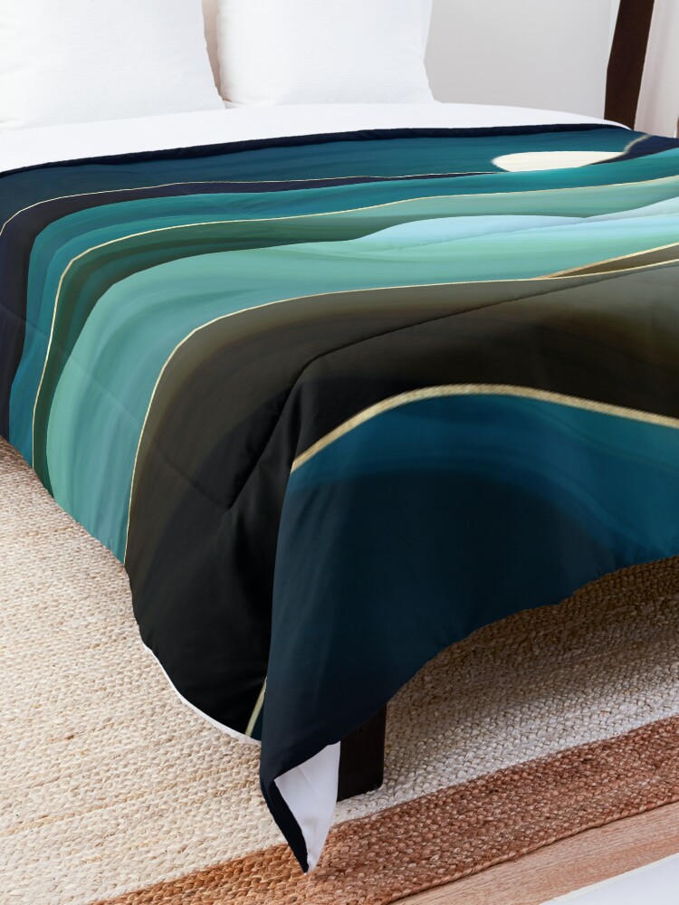 Alternate view of Moonlit Vista Comforter