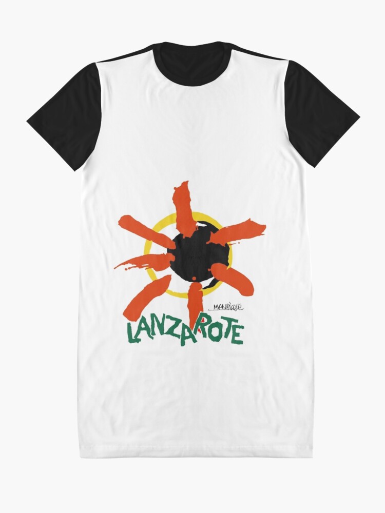 Alternate view of Lanzarote - Large Logo Graphic T-Shirt Dress