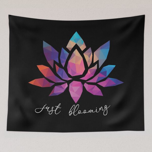 Item preview, Stylish Just Blooming Lotus design designed and sold by blacklittlemoon.