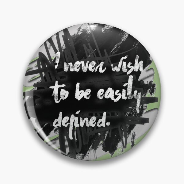 Item preview, I never wish to be easily defined. designed and sold by mensijazavcevic.