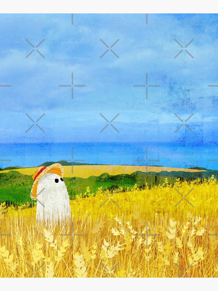 There's a Ghost in the Wheat Field by katherineblower