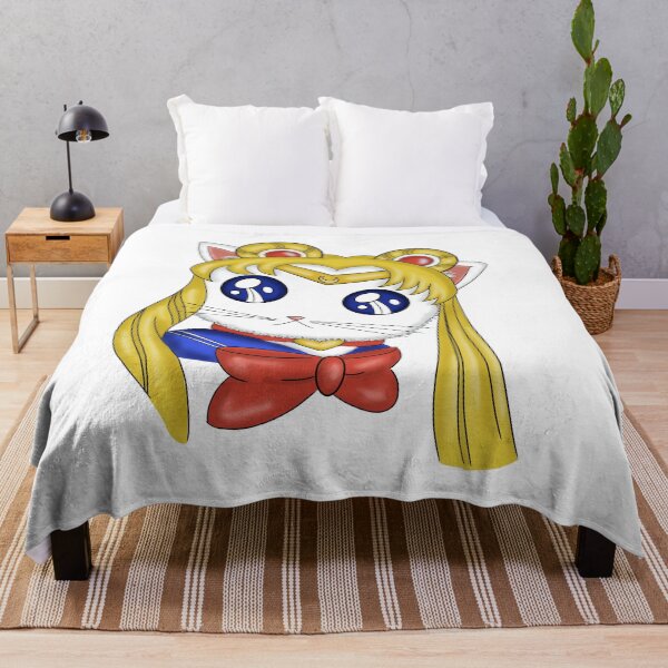 Item preview, anime cat - kawaii neko - sailormoon - sailor moon challenge instagram designed and sold by SketchyDuette.