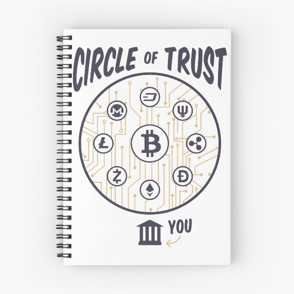Item preview, Circle of trust Bitcoin Altcoin cryptocurrency designed and sold by Dibbelchen.