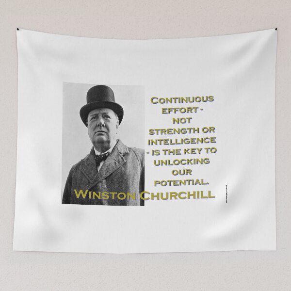 Item preview, Continuous Effort - Churchill designed and sold by CrankyOldDude.