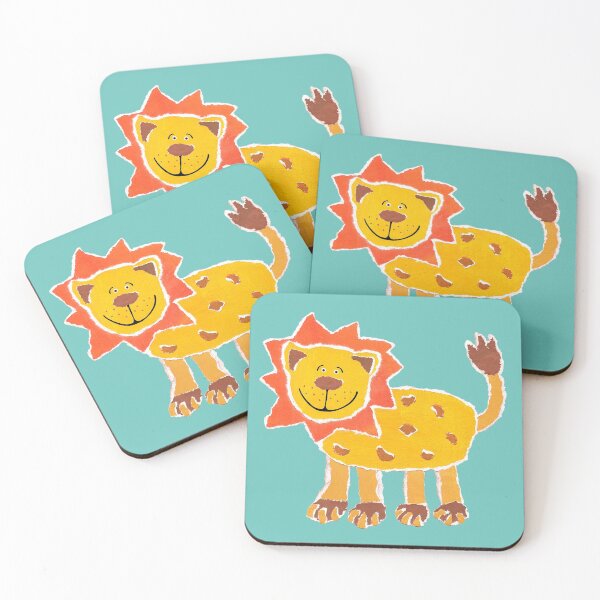 Item preview, Lion Collage Print 9 designed and sold by Helen McCartney Designs.