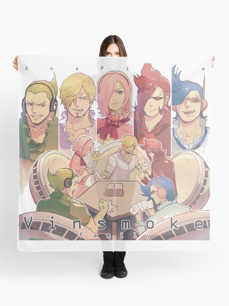 Sanji Vinsmoke Family One Piece Scarf By Nathanielc1991 Redbubble